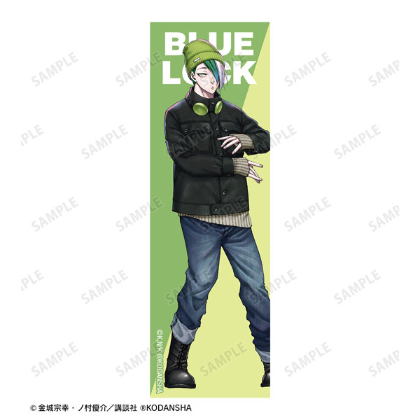 Tokimitsu Aoshi in Casual Clothes Shibuya Blue ブルーロックLock | Sticker