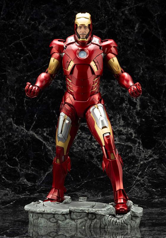 AmiAmi [Character & Hobby Shop] | ARTFX Avengers Iron Man Mark 7