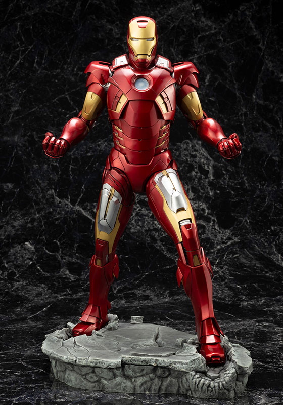 コトブキヤ THE AVENGERS MOVIE ARTFX アイアンマン MARK VII 1/6