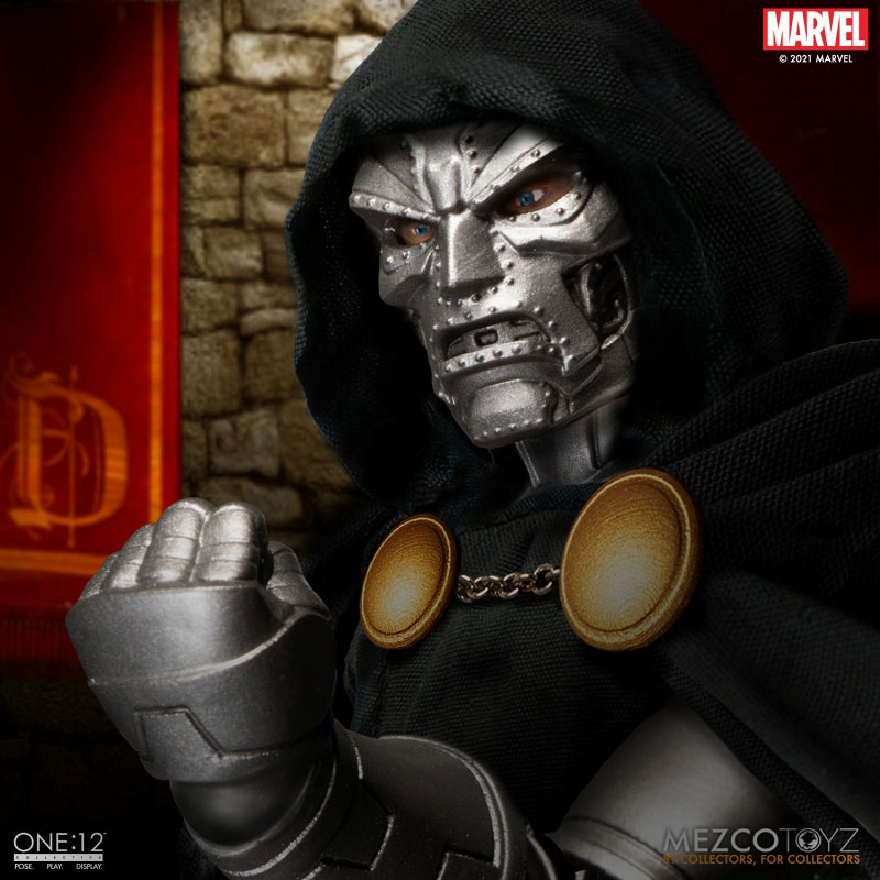 AmiAmi [Character u0026 Hobby Shop] | ONE:12 Collective / Marvel Comics: Dr.  Doom 1/12 Action Figure(Released)