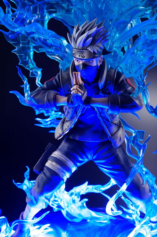 Kakashi Hatake Chidori 6th Hokage Model Statue Action Figure Figurine Naruto