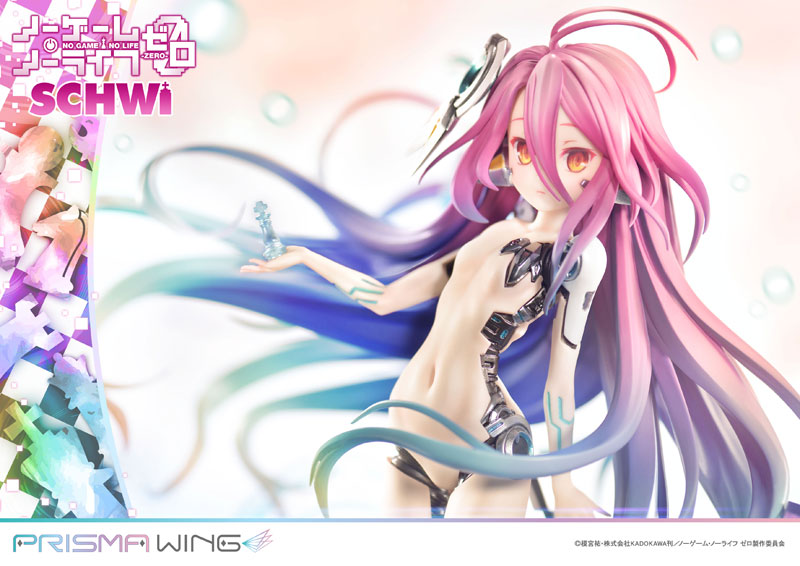 JUN238930 - NO GAME NO LIFE ZERO PRISMA WING SCHWI 1/7 PVC FIG