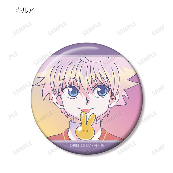 AmiAmi [Character & Hobby Shop]  Hunter x Hunter Leorio Ani-Art clear  label BIG Tin Badge(Released)