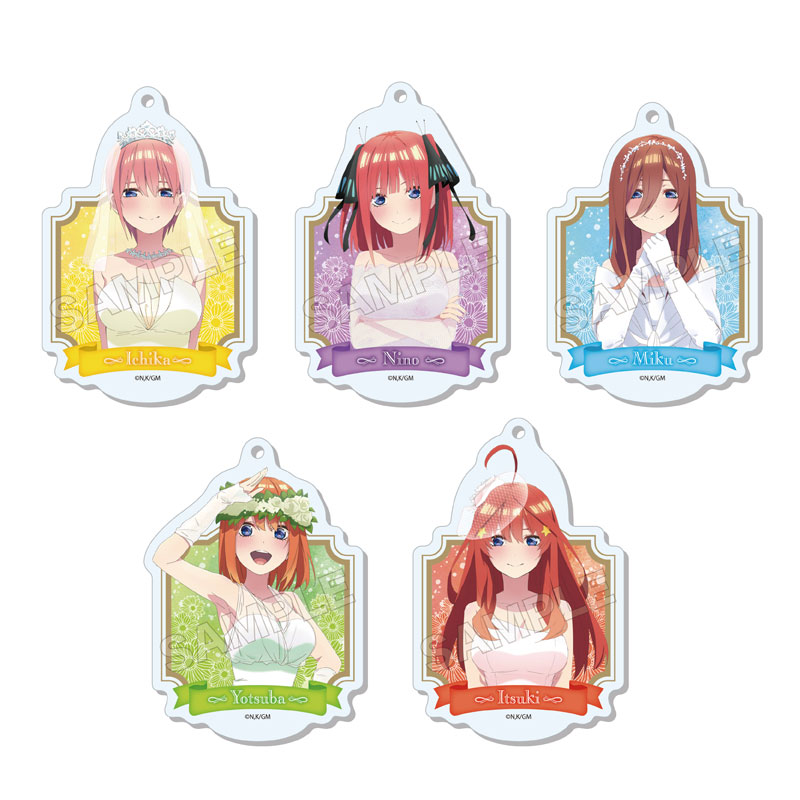 Quintessential Quintuplets Season 2 Acrylic Keychain Vol. 1