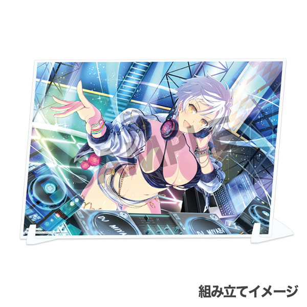 Shinobi Master Senran Kagura New Link B2 Tapestry Miyabi Bakunyuu