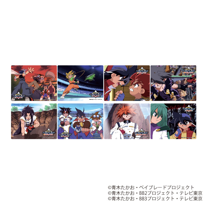 Characters from the beyblade anime