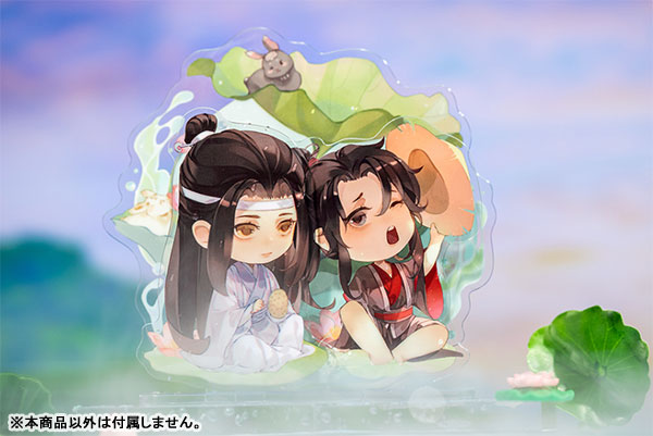 Mo Dao Zu Shi Cang Mei Er Chibi Wei Wuxian and Lan Wangji Lotus Boat  Individual Acrylic Stand