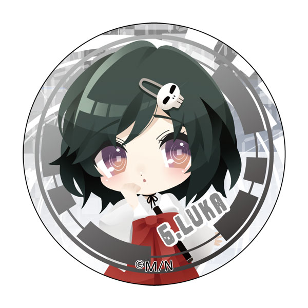 AmiAmi [Character & Hobby Shop]  Gyugyutto Tin Badge Harukana