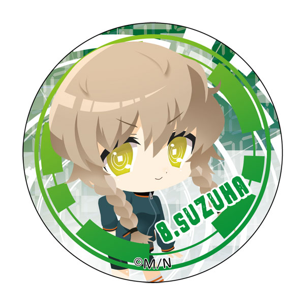 AmiAmi [Character & Hobby Shop]  Gyugyutto Tin Badge Harukana