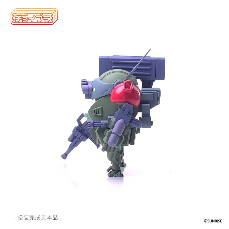 AmiAmi [Character & Hobby Shop] | ChoiPla Armored Trooper Votoms Scope Dog  Red Shoulder Custom AT-01 Green Plastic Model(Released)