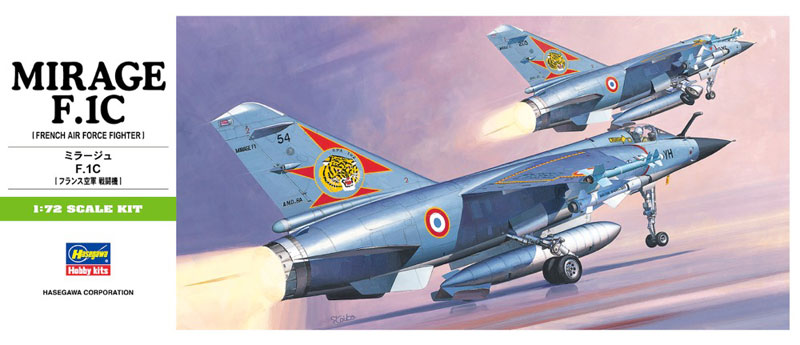 AmiAmi [Character & Hobby Shop] | 1/72 Mirage F.1C Plastic