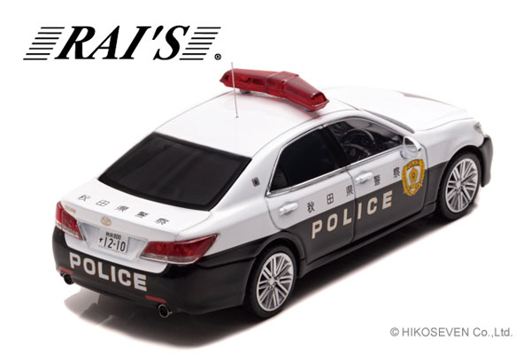 AmiAmi [Character u0026 Hobby Shop] | 1/43 Toyota Crown Athlete (GRS214) 2019  Akita Prefectural Police Highway Traffic Dept. Car(Released)