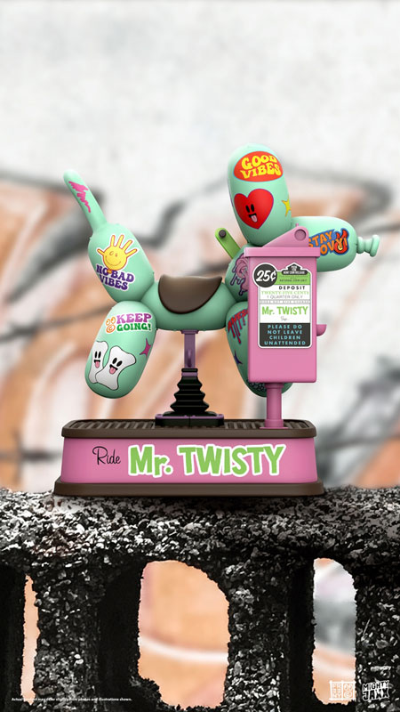 Mr.Twisty by ジェイソン・フリーニー 9インチ ビニール フィギュア 