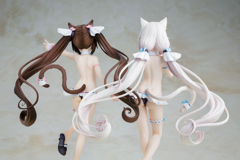 KADOKAWA KDcolle "Nekopara" Chocola & Vanilla Maid Swimsuit ver. KADOKAWA Special Set 1/7 Complete Figures image 10