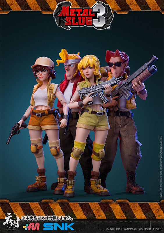 AmiAmi [Character & Hobby Shop] | Metal Slug 3 1/12 Scale Action