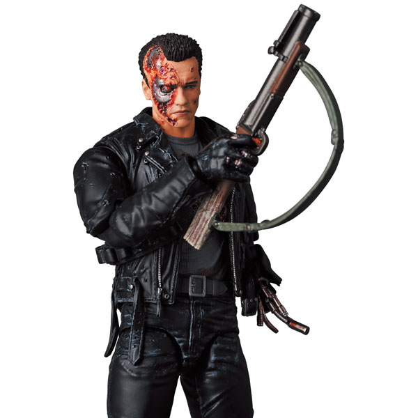 MAFEX T-800 (T2：BATTLE DAMAGE Ver.) AmiAmi [Character & Hobby Shop] | Mafex No.191 MAFEX T-800 (T2