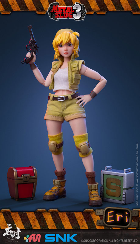tunshi studio エリ メタルスラッグ　フィギュア AmiAmi [Character & Hobby Shop] | Metal Slug 3 1/12 Scale Action