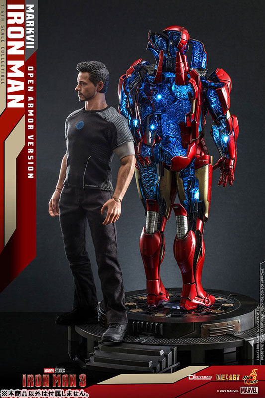 Iron Man Marvel Legends Mark 3 Armor 6-inch Scale Action Fig