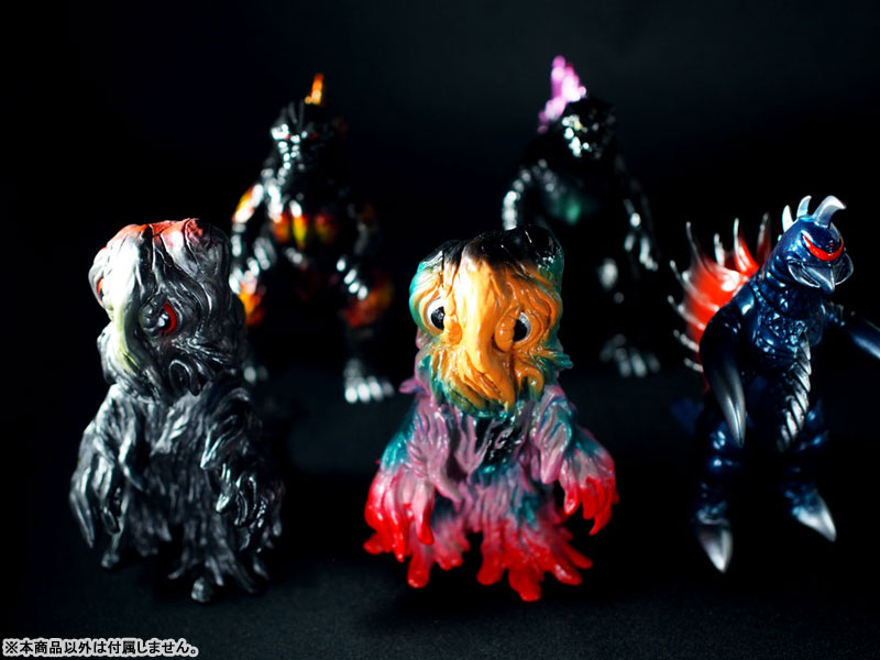 キャラクティックス ヘドラ　ミドル 蓄光 charactics toygraph キャラクティックス ヘドラ ミドル 蓄光 charactics toygraph AmiAmi