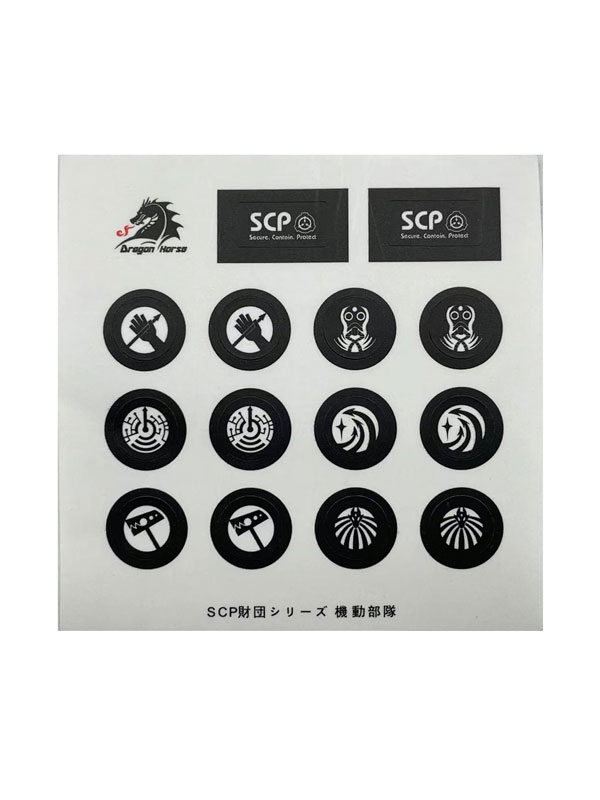 SCP Logo White Sticker – The SCP Store