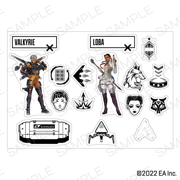 AmiAmi [Character & Hobby Shop] | Apex Legends Decals Sticker 3pc 