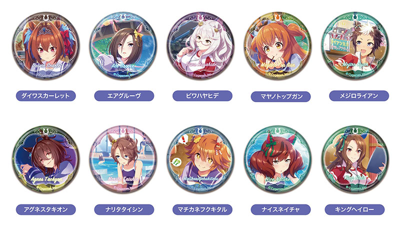 AmiAmi [Character & Hobby Shop] | CAN Badge Umamusume Pretty Derby