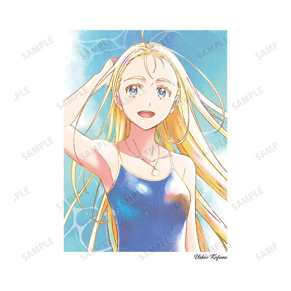 Ushio Kofune Cosplay Wig Anime Summer Time Rendering Blonde Long