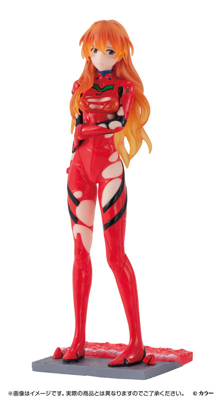 AmiAmi [Character & Hobby Shop] | Evangelion Gasha Portraits PREMIUM  Evangelion Asuka Langley 4Pack BOX(Released)