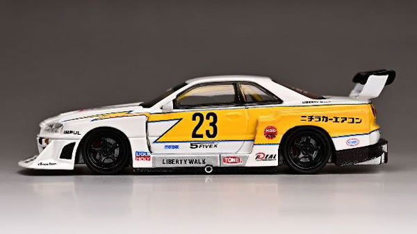 AmiAmi [Character & Hobby Shop] | 1/64 Nissan Skyline ER34 LBWK 