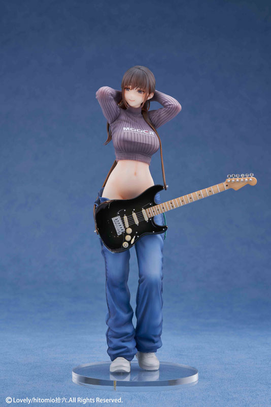 ギターの妹 Illustrated by hitomio拾六 1/7 フィギュア AmiAmi [Character & Hobby Shop] | Guitar Sister Illustrated by