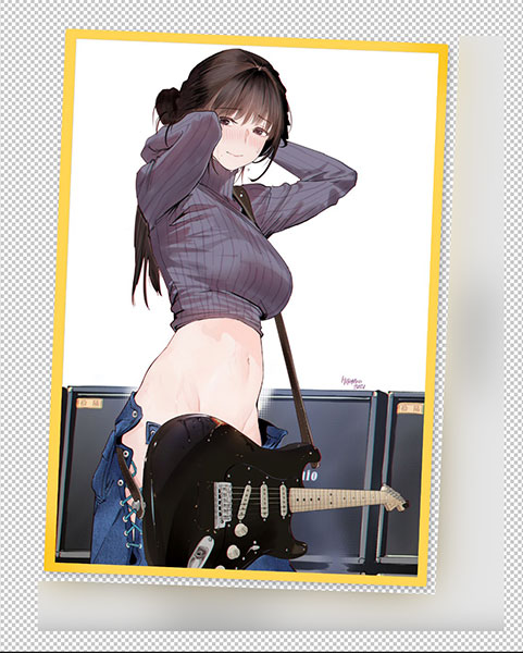 未開封 Lovely GUITAR SISTER ギターの妹 1/7 フィギュア AmiAmi [Character & Hobby Shop] | Guitar Sister Illustrated