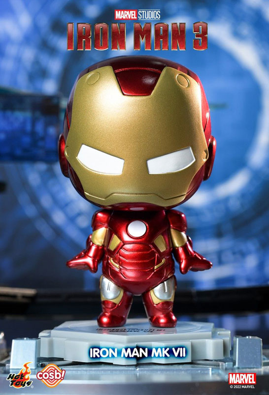 HOT TOYS: Marvel Comics Cosbaby(s) Mini Figurine Iron Man (armure