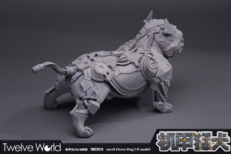 AmiAmi [Character & Hobby Shop] | 1/4 Robotic Bulldog G Uncolored 