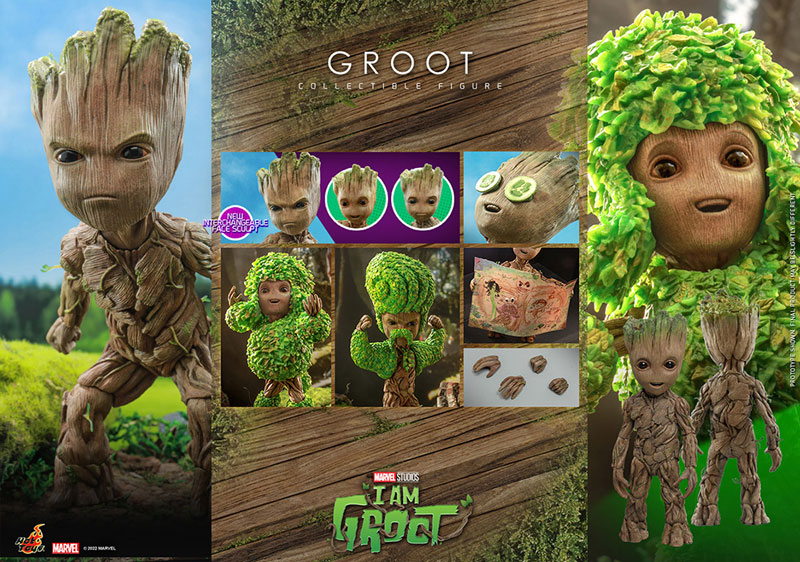 AmiAmi [Character & Hobby Shop]  TV Masterpiece I Am Groot Figure Groot(Released)(Single  Shipment)