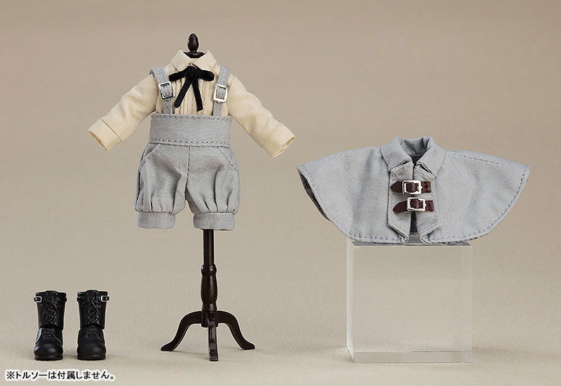 AmiAmi [Character & Hobby Shop]  Nendoroid Doll Outfit Set: Detective -  Boy (Gray)(Released)