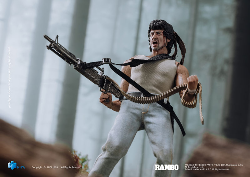 AmiAmi [Character & Hobby Shop] | Rambo 1/12 Action Figure Rambo