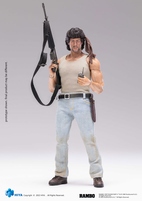RAMBO フィギュア Reel Toys NECA First Blood Series John J Rambo 7