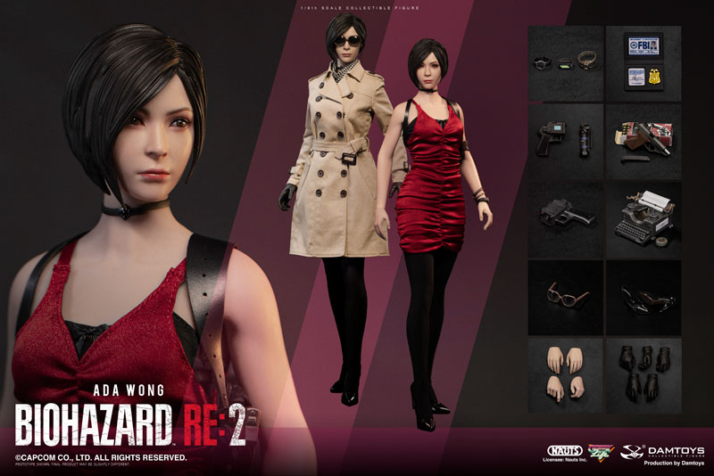  Hot Toys - Resident Evil 4 HD Videogame Masterpiece 1/6 Ada  Wong 29 cm : Toys & Games