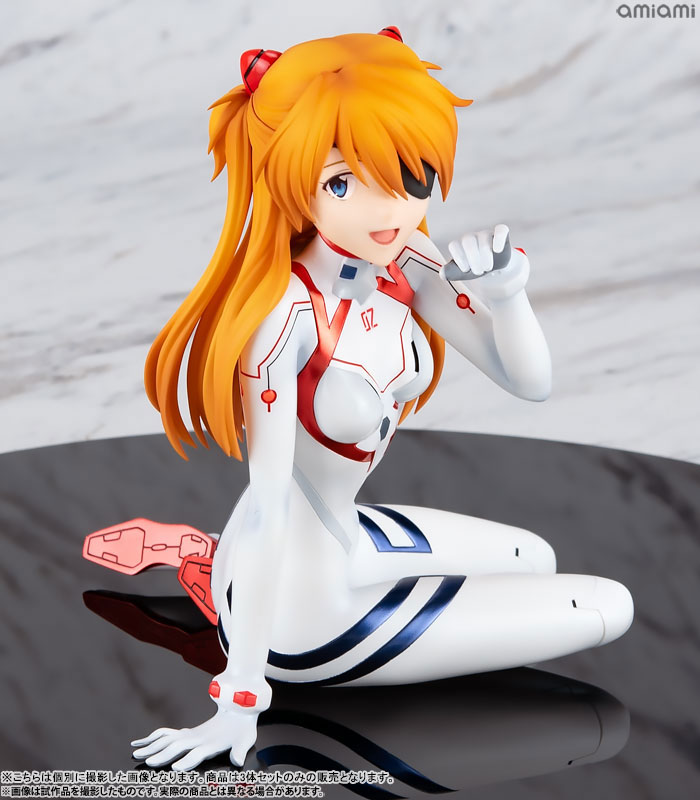 Pack figures Rei Ayanami & Shikinami Asuka Langley, With Gift Look Up -  Evangelion: 3.0+1.0 Thrice Upon a Time - Megahouse