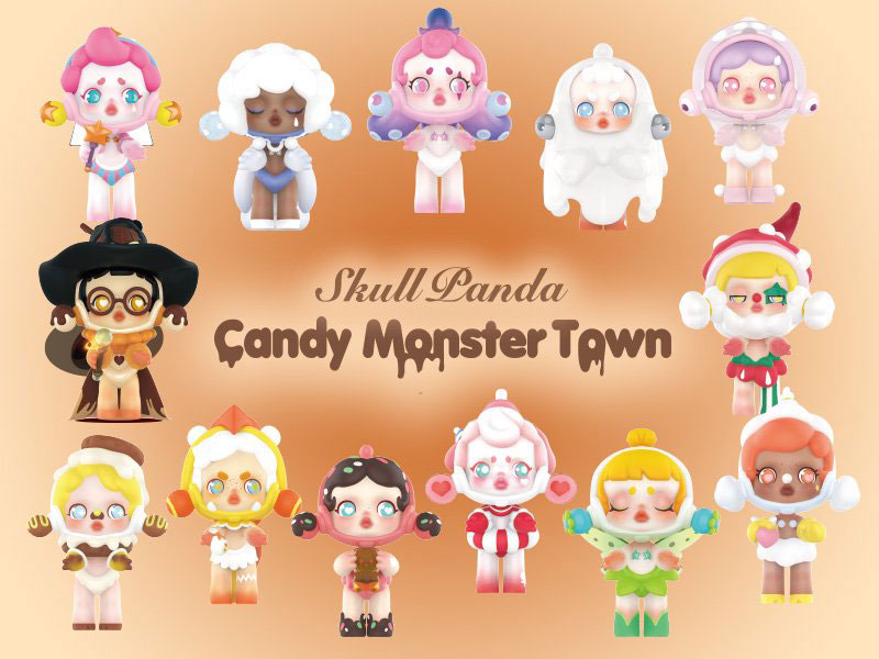 AmiAmi [Character & Hobby Shop] | SKULLPANDA Candy Monster Town