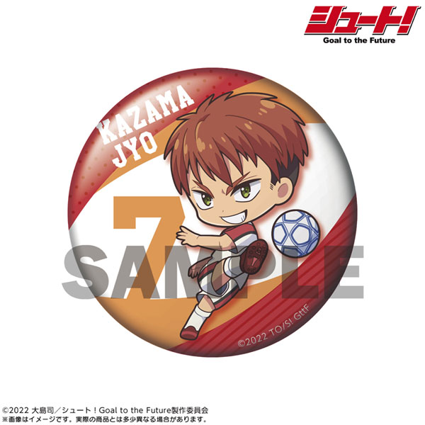 AmiAmi [Character & Hobby Shop]  Shoot! Goal to the Future Trading BIG Tin  Badge Deformed Ver. 10Pack BOX(Released)