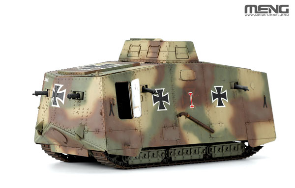 A7V Totenkopf プラスチックモデルキット 1/35 A7V Totenkopf プラスチックモデルキット 1/35 - メルカリ