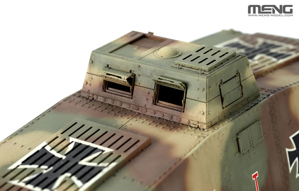 A7V Totenkopf プラスチックモデルキット 1/35 A7V Totenkopf Tauro 106