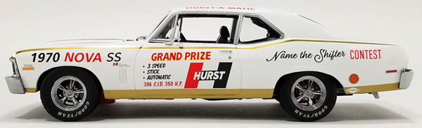 ミニカー　1/18 1970 Chevrolet Nova SS 54th International 500 Mile Sweepstakes Hurst Performance ’Grand Prize’ Car [GMP-18982] AmiAmi [Character & Hobby Shop] | 1/18 1970 Chevrolet Nova