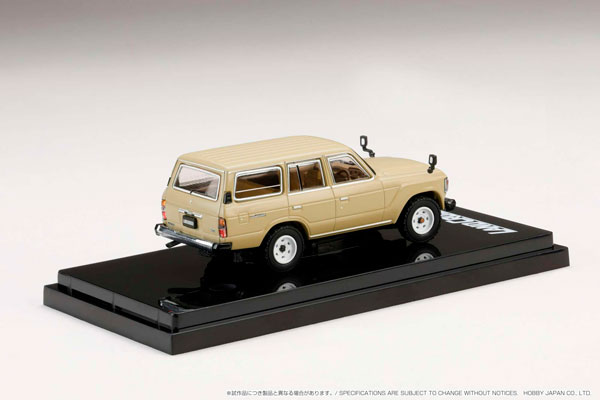 AmiAmi [Character & Hobby Shop] | 1/64 Toyota Land Cruiser 60 GX 1981 Traditional  Beige(Released)