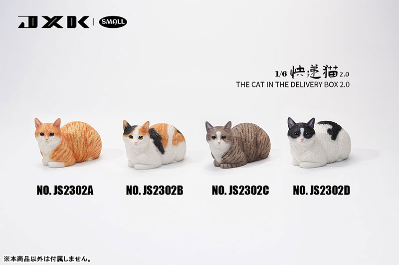 AmiAmi [Character & Hobby Shop] | Small Cat in the Cardboard Box