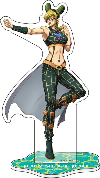 AmiAmi [Character & Hobby Shop]  Anime JoJo's Bizarre Adventure Stone  Ocean New Illustration Acrylic Keychain (1) Jolyne Kujo(Released)