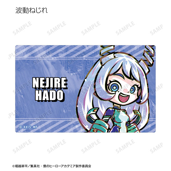 Nejire Hado My Hero Academia 6 Long Sticker Anime Card Japan