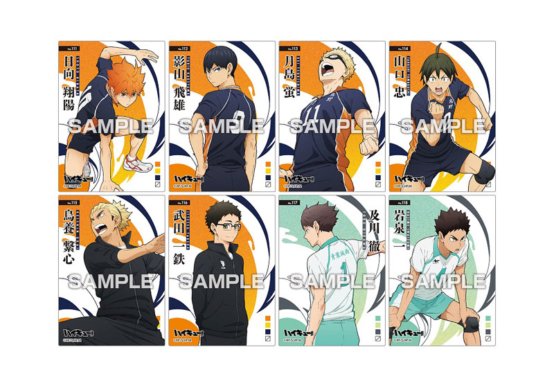 Haikyuu!! To The Top Ensky Character Poster Collection Vol. 2 SET