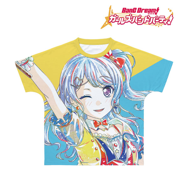 CDJapan : BanG Dream! Girls Band Party! Mashiro Kurata Ani-Art Full Graphic  T-shirt Unisex Vol.3 XL Collectible